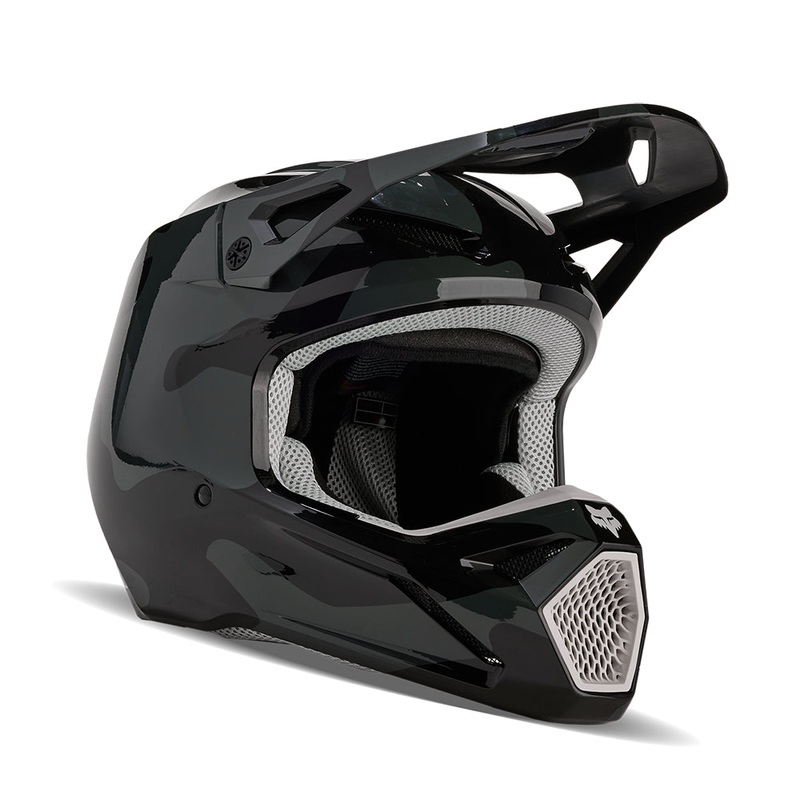 FOX V1 BNKR HELMET MIPS CE [BLACK CAMO]