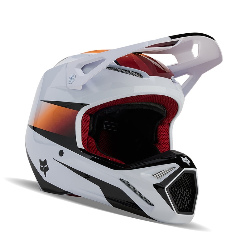 FOX V1 FLORA HELMET MIPS CE [WHITE/BLACK]