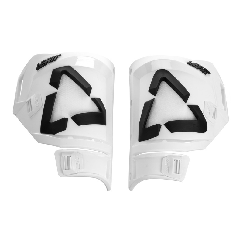 Leatt 5.5 Shin Plate Kit (Pair) – White / Black