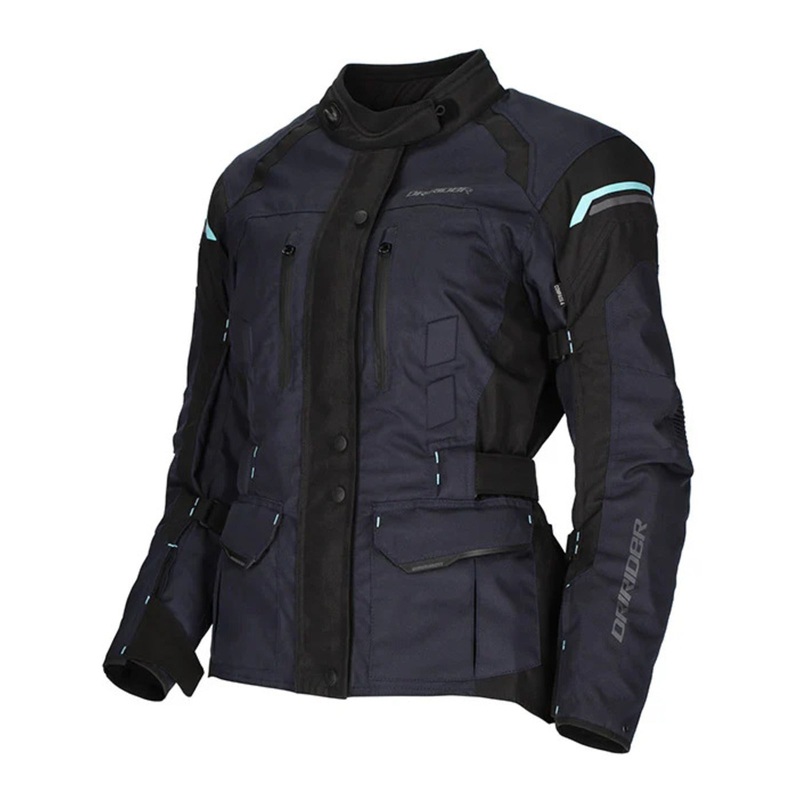 Dririder Compass 4 Ladies’ Jacket – Navy / Sky Blue