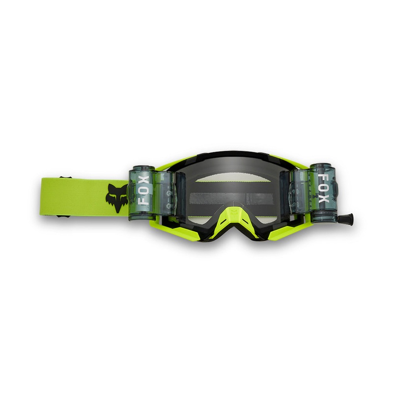 FOX AIRSPACE ROLLOFF GOGGLES [FLO YELLOW]