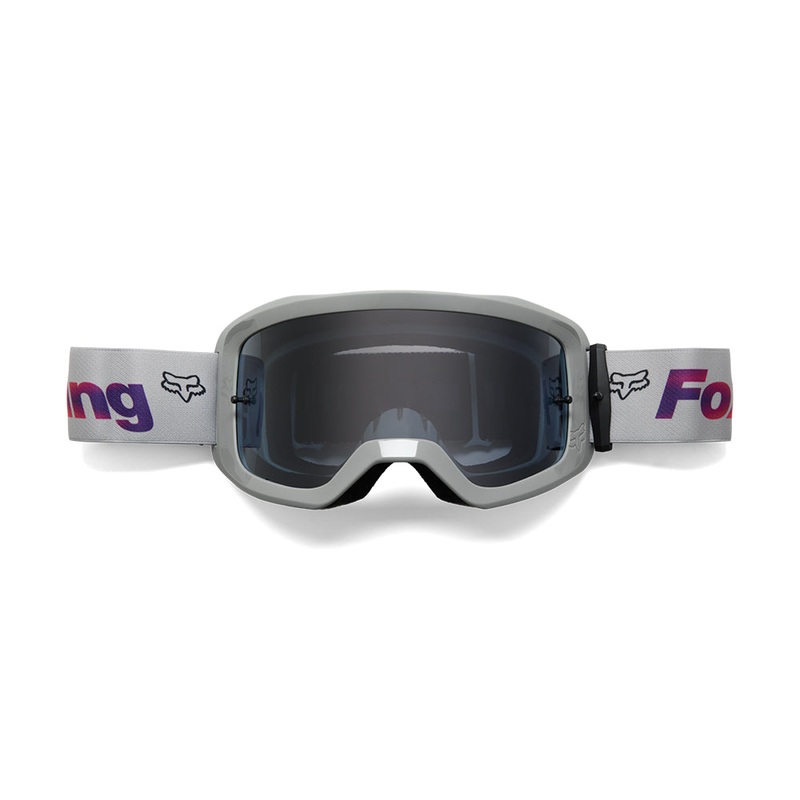 FOX MAIN GOGGLES STATK SMOKE [STEEL GREY]