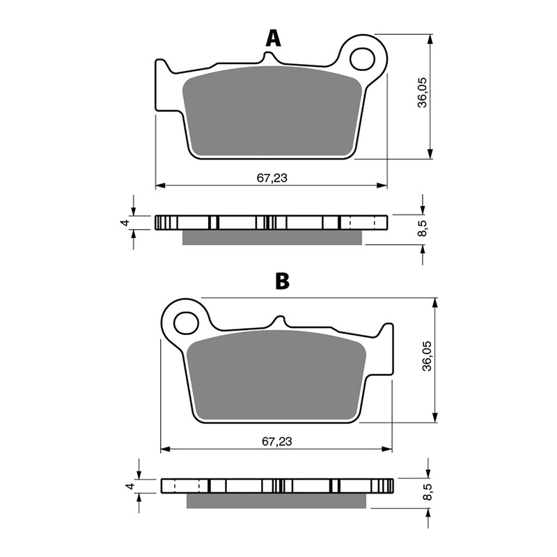 Brake Pads Goldfren GF346 – K5