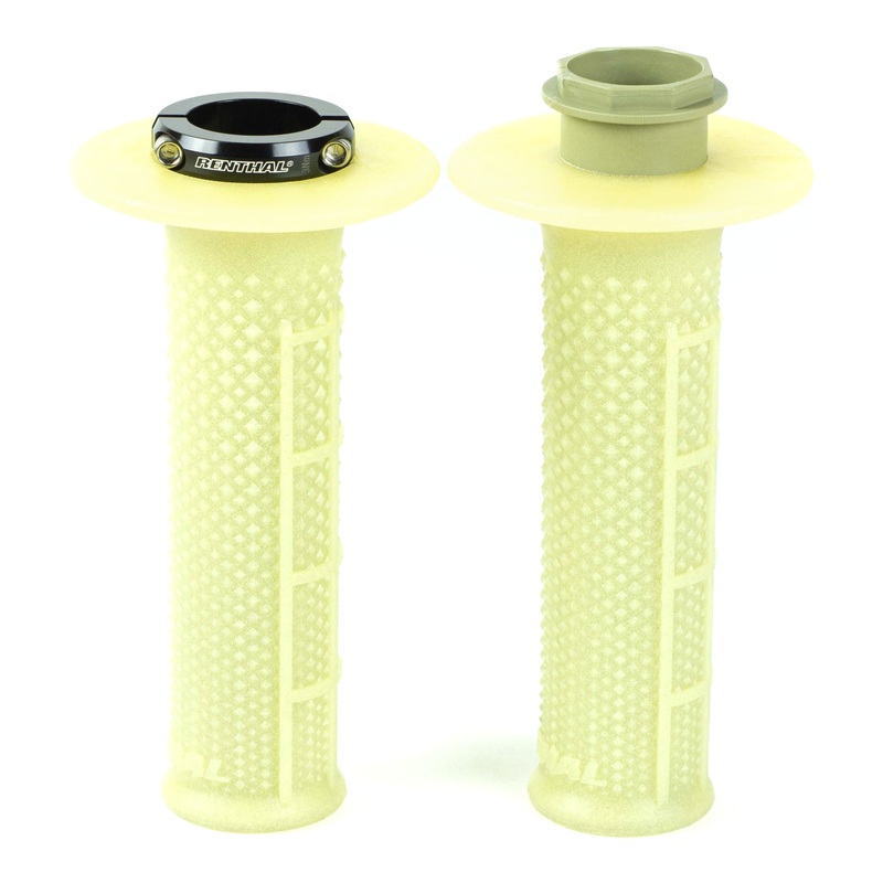 Renthal MX R-Works Lock-On Grips – Aramid (Tapered/Half Waffle)