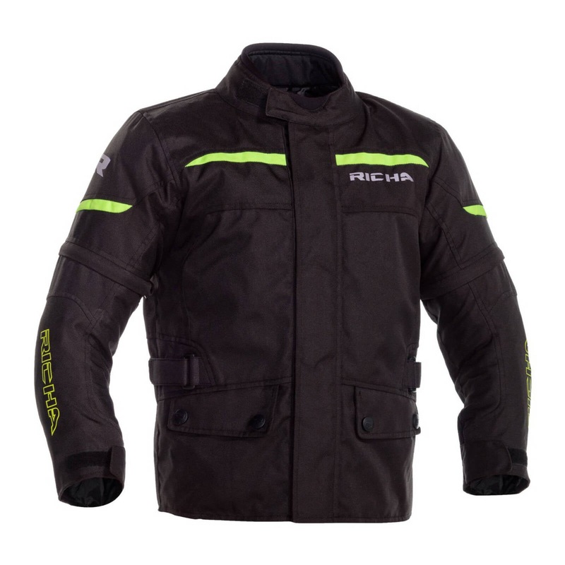 Richa Junior Tipo Jacket – Black / Yellow (Youth S)