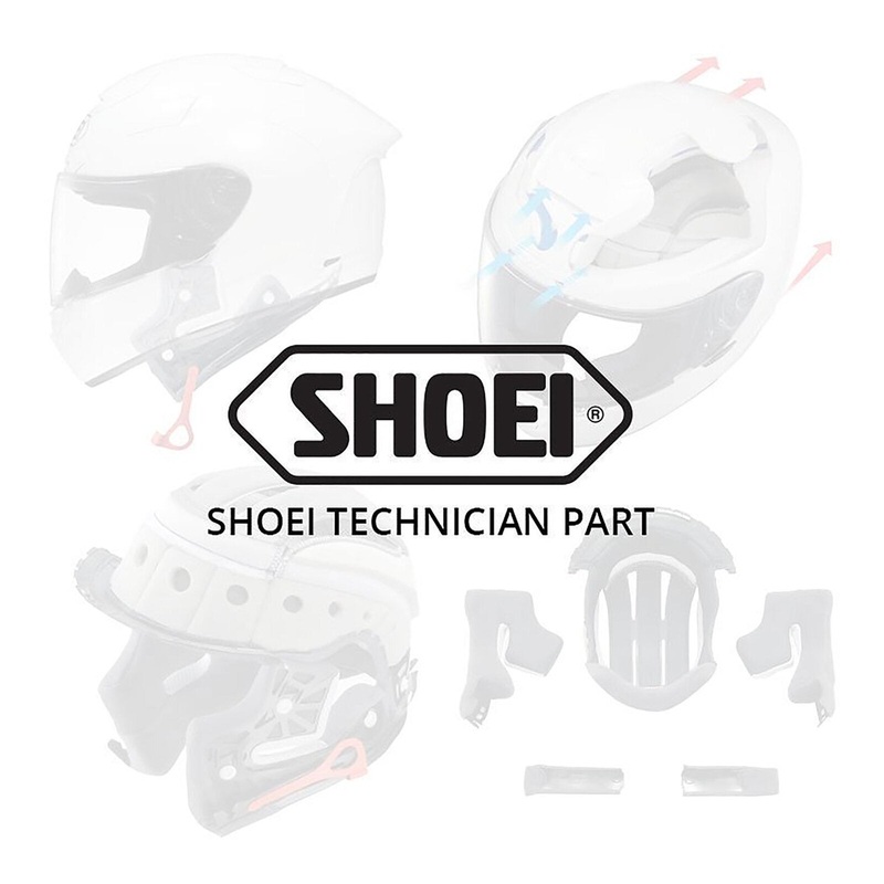 Shoei Qwest Upper Air Intake – Matte Deep Grey