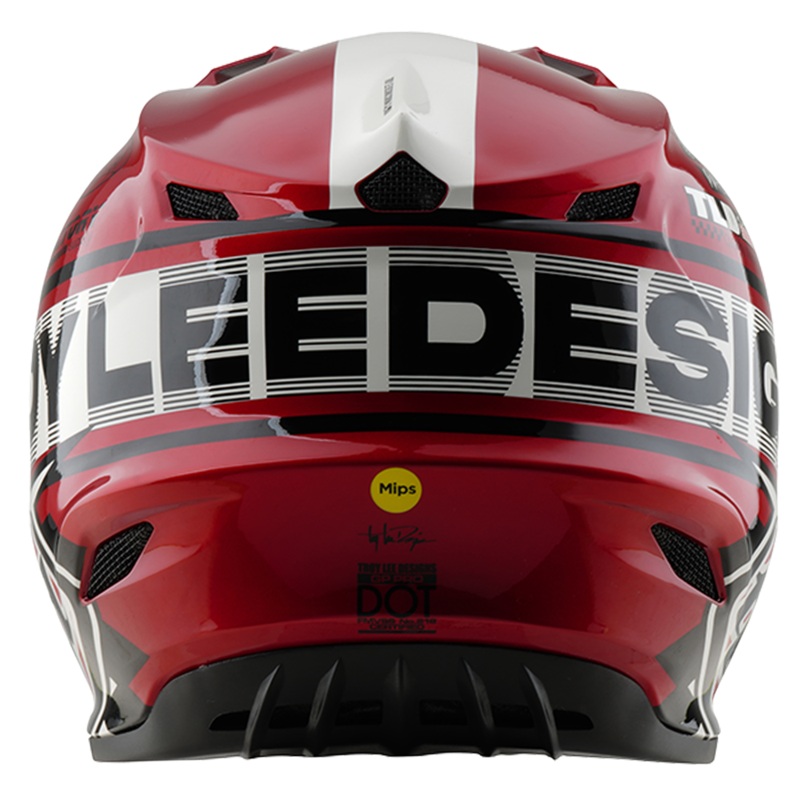 YOUTH GP PRO HELMET FIFTY-50 WHITE / RED