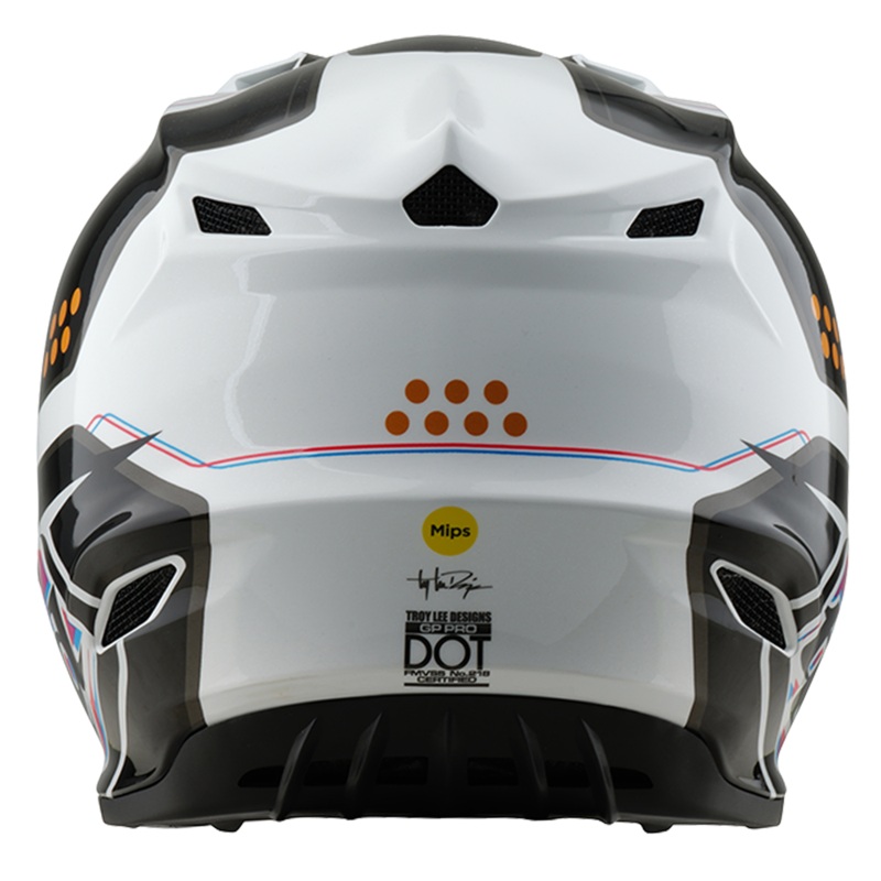 YOUTH GP PRO HELMET TROOPER WHITE