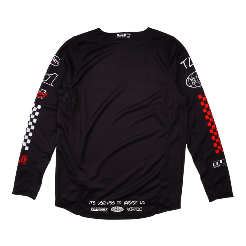 YOUTH GP PRO JERSEY FACTORY BLACK
