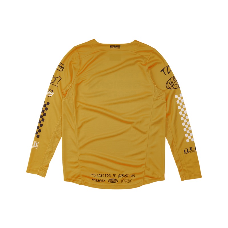 YOUTH GP PRO JERSEY FACTORY GOLD
