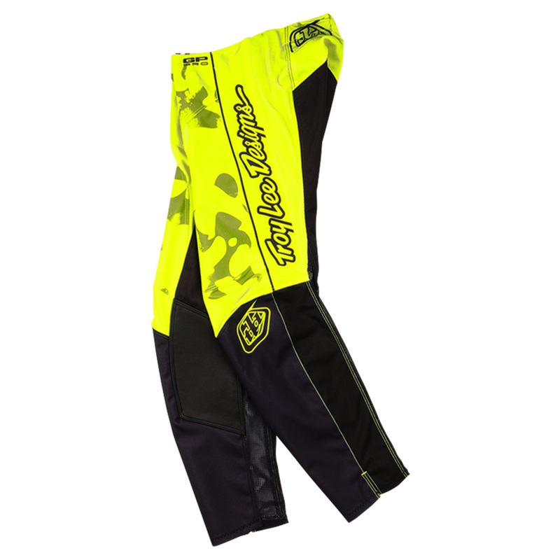 YOUTH GP PRO PANT BLOTTED FLO YELLOW