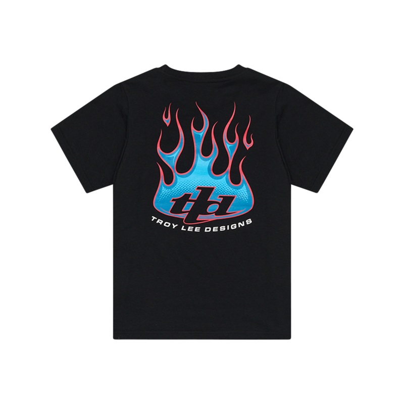 YOUTH SHORT SLEEVE TEE TORCHED BLACK