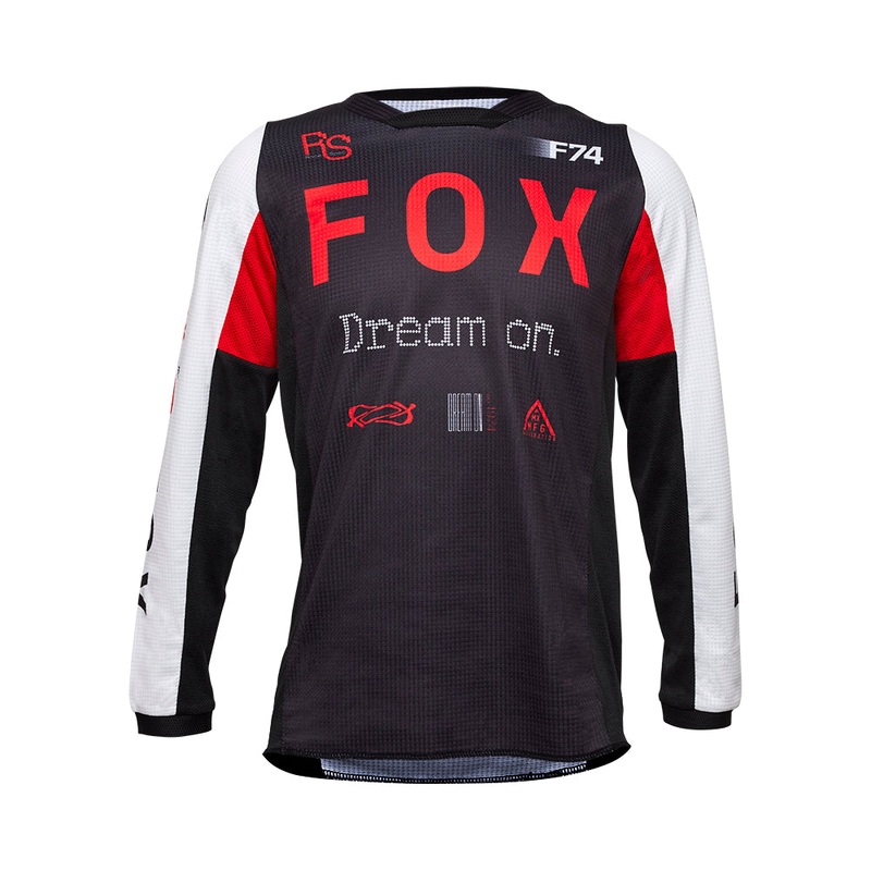 FOX YOUTH 180 RACE SPEC JERSEY [FLO RED]