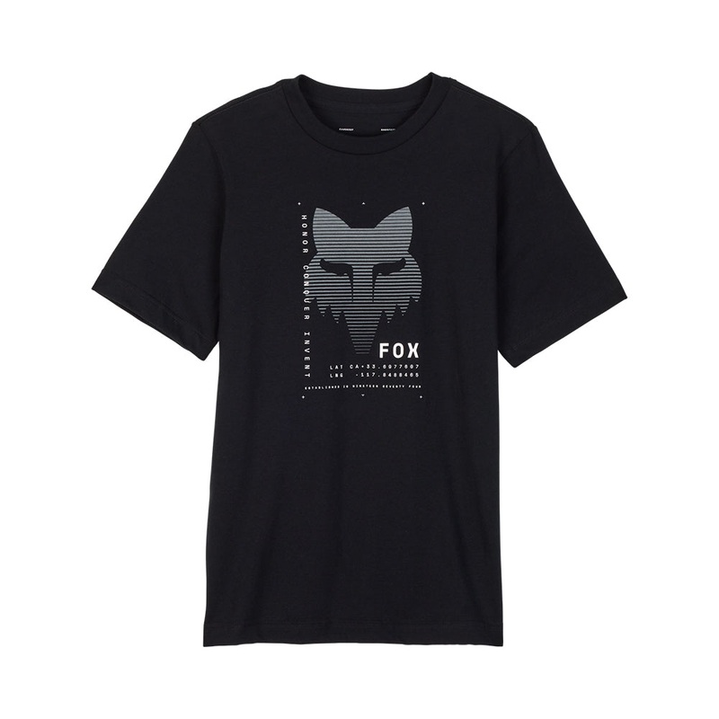 FOX YOUTH DISPUTE PREMIUM SS TEE [BLACK]