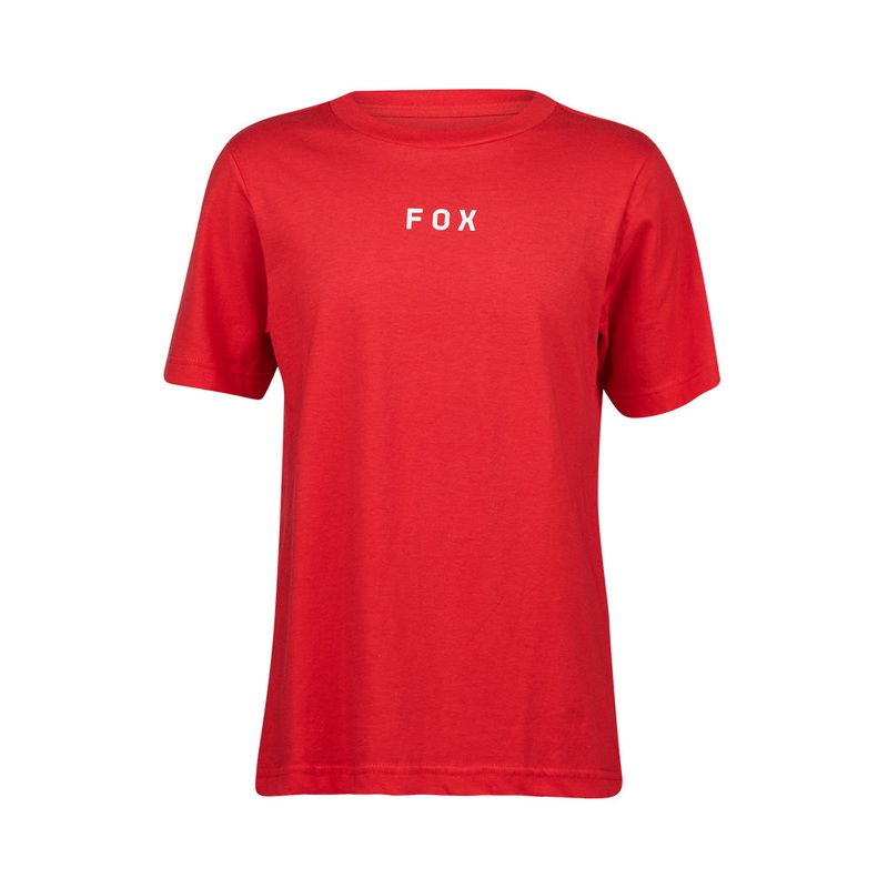 FOX YOUTH MAGNETIC SS TEE [FLAME RED]