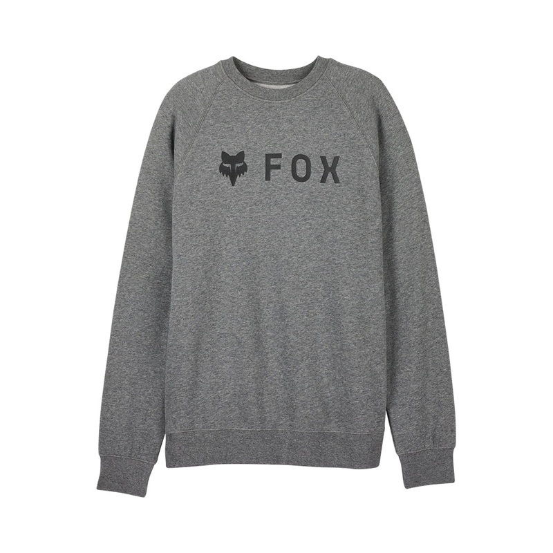 FOX ABSOLUTE FLEECE CREW [HEATHER GRAPHITE]
