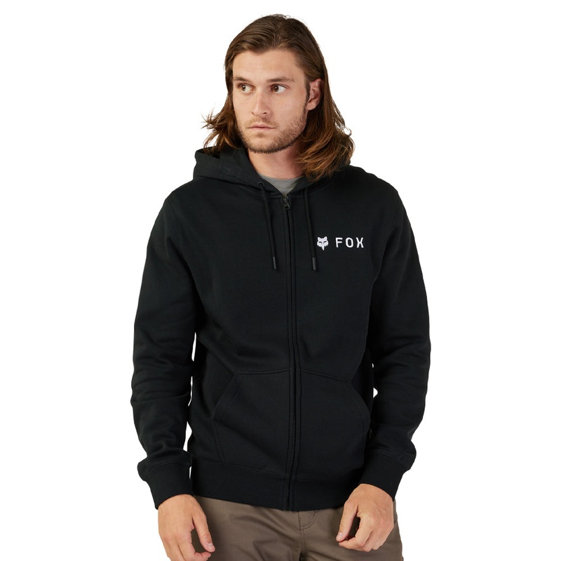 FOX ABSOLUTE FLEECE ZIP HOODY [BLACK]