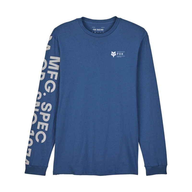 FOX BARGE PREMIUM LS TEE [INDIGO]