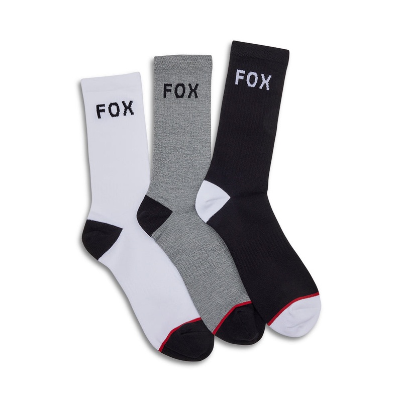 FOX CREW SOCKS – 3 PACK [MISC]