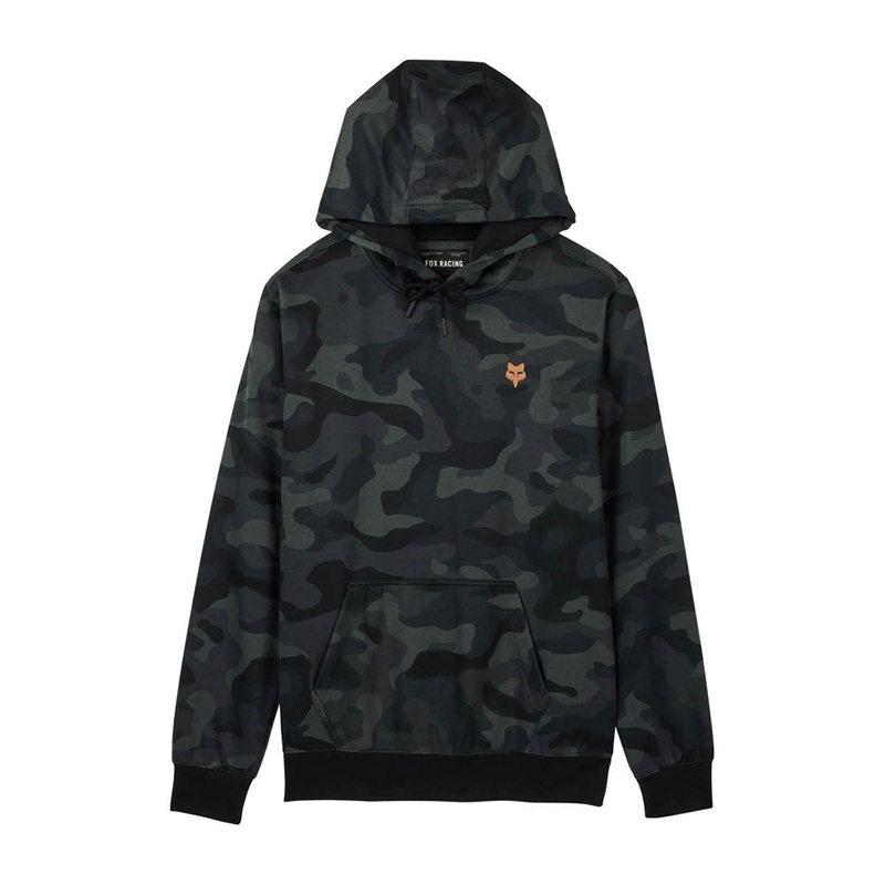 FOX HEAD CAMO FLEECE PULLOVER HOODY [BLACK CAMO]