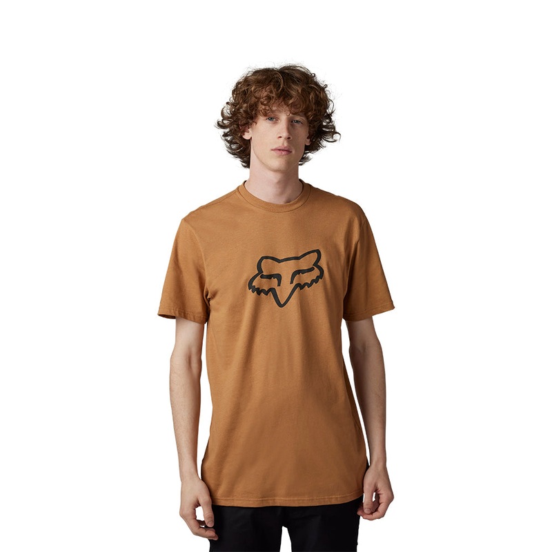 FOX LEGACY FOX HEAD SS TEE [COGNAC]
