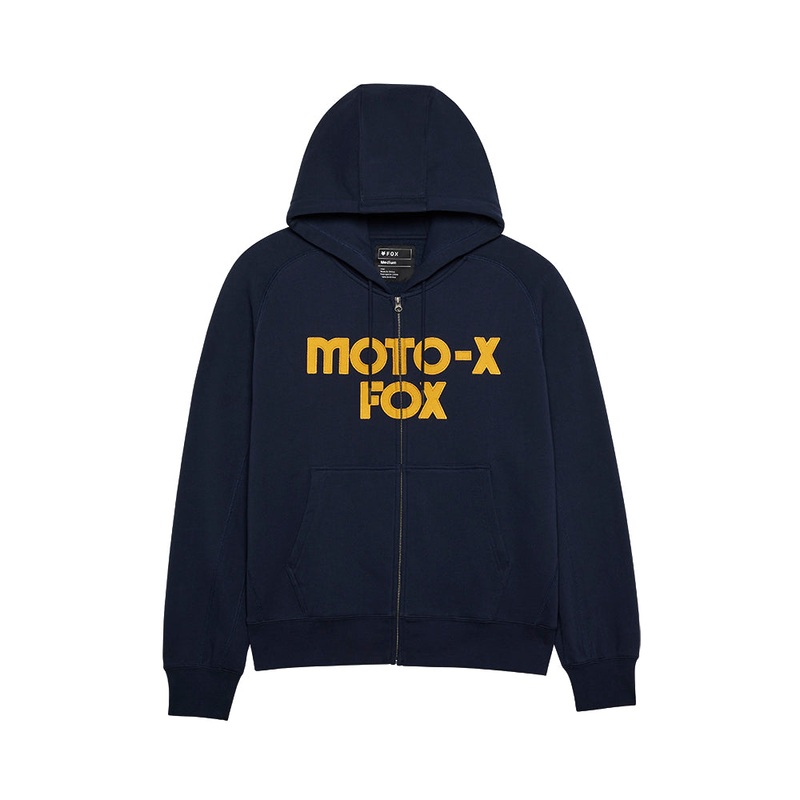 FOX MOTO-X OVERSIZED FLEECE ZIP HOODY [MIDNIGHT]