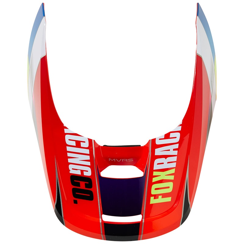FOX MX20 V1 HELMET VISOR YORR [BLUE/RED]