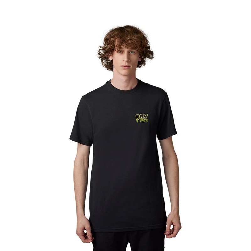 FOX THRILLEST SS PREMIUM TEE [BLACK]