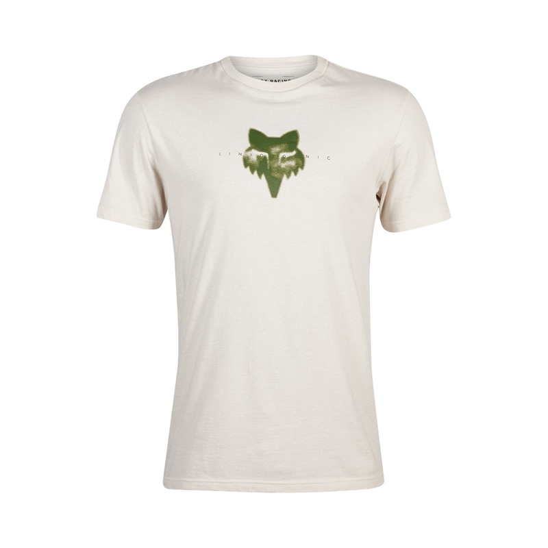 FOX INORGANIC SS PREMIUM TEE [VINTAGE WHITE]