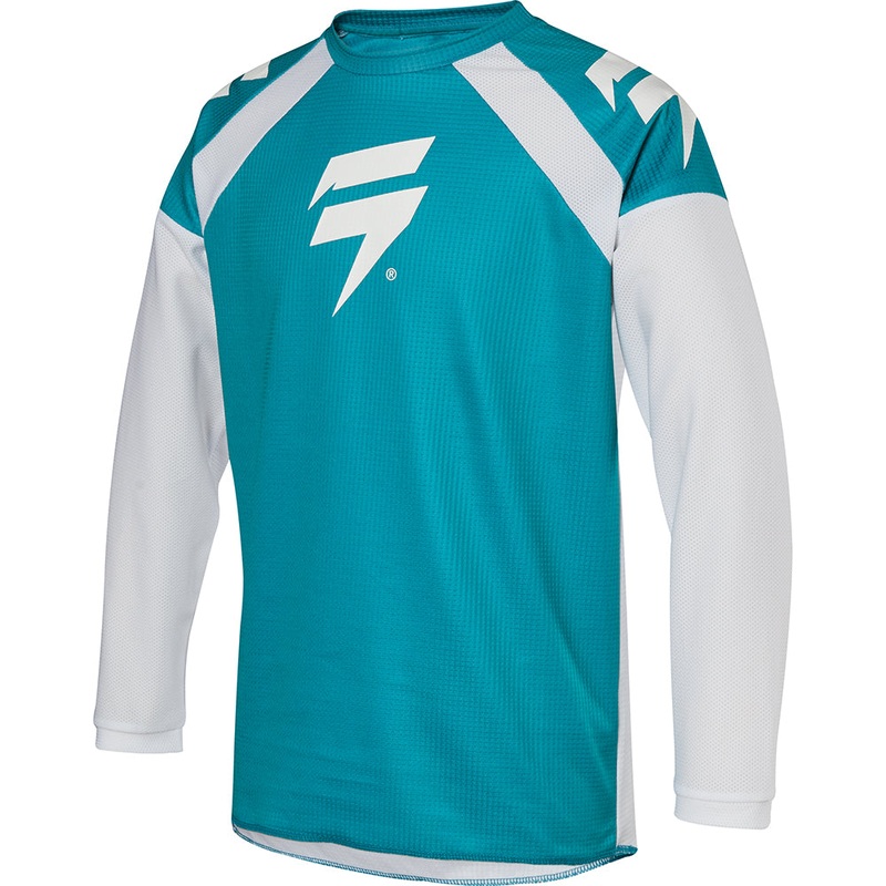 SHIFT YOUTH WHIT3 RACE JERSEY [GREEN]