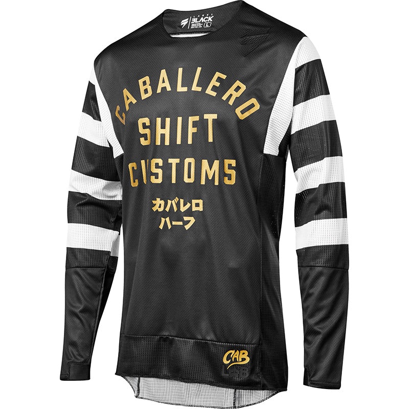 SHIFT 3LACK CABALLERO X LAB JERSEY [BLACK]