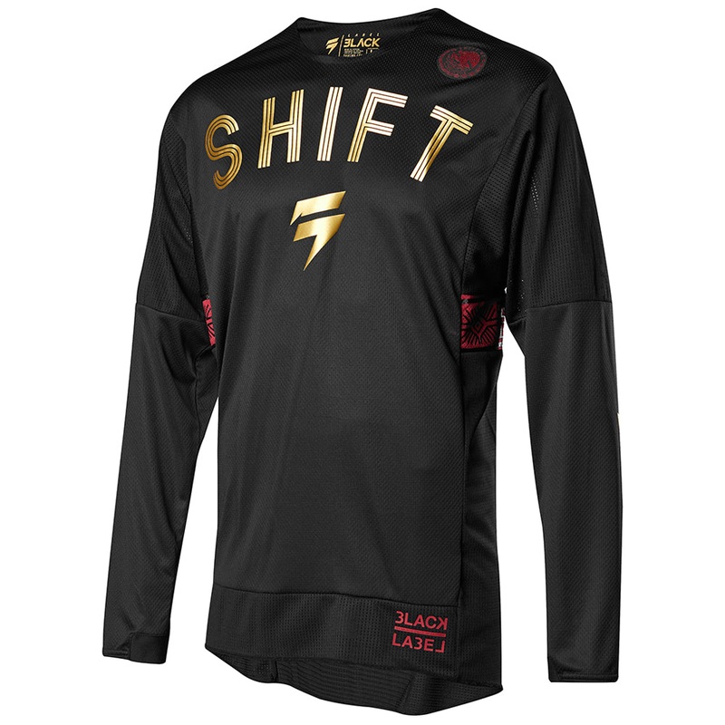 SHIFT 3LACK LABEL MEXICO LE JERSEY [BLACK/RED]
