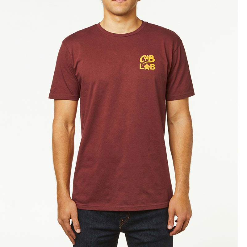 SHIFT CABALLERO X LAB SS TEE [BORDEAUX]