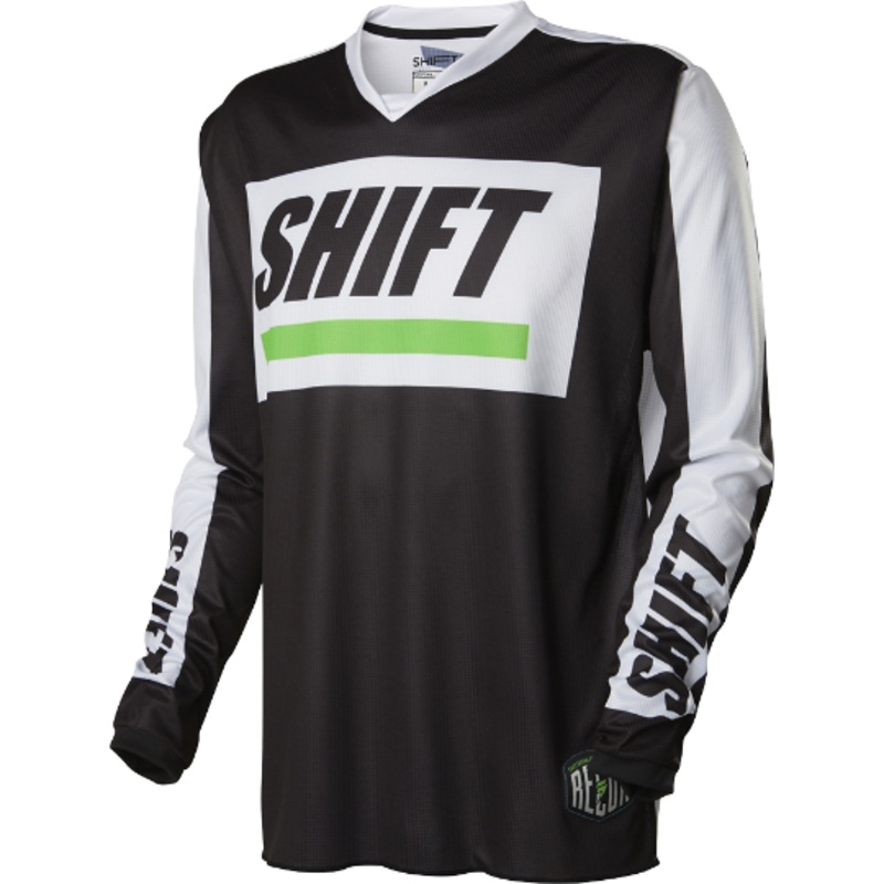 SHIFT RECON CALIBER JERSEY [BLACK/WHITE]