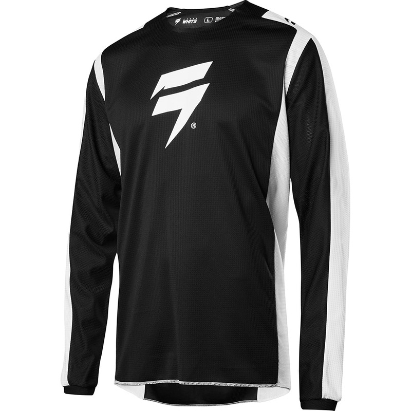 SHIFT WHIT3 LABEL RACE JERSEY [BLACK/WHITE]