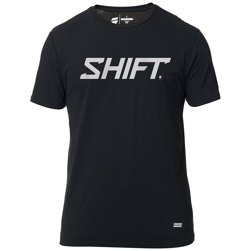 SHIFT WORDMARK SS TEE [BLACK]