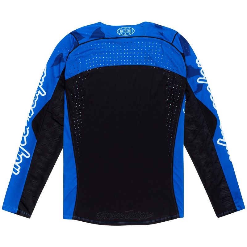 SE PRO JERSEY BLOTTED BRIGHT BLUE