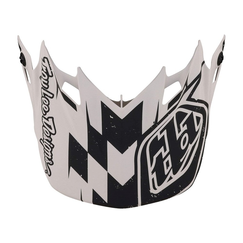 SE4 VISOR RACE SHOP WHITE / BLACK
