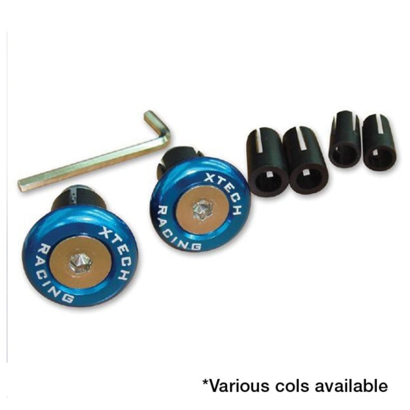 X-TECH MX Bar End Caps – Various Cols