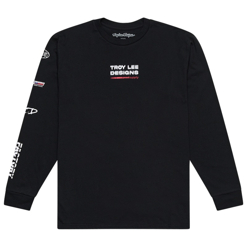 LONG SLEEVE TEE FACTORY BLACK