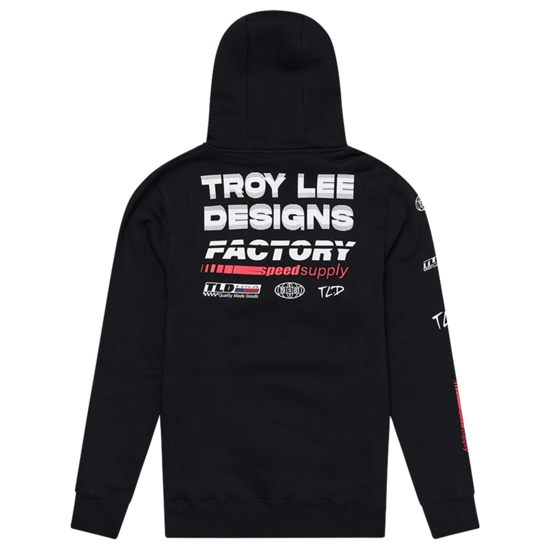 PULLOVER HOODIE FACTORY BLACK