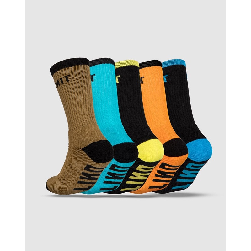React Bamboo Hi Lux Socks – 5 Pack