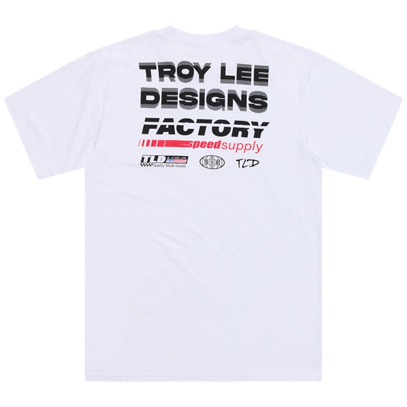 SHORT SLEEVE TEE FACTORY WHITE