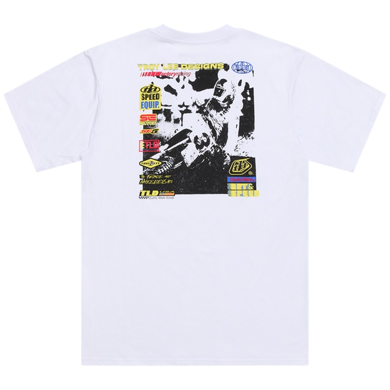 SHORT SLEEVE TEE OVERLOAD WHITE
