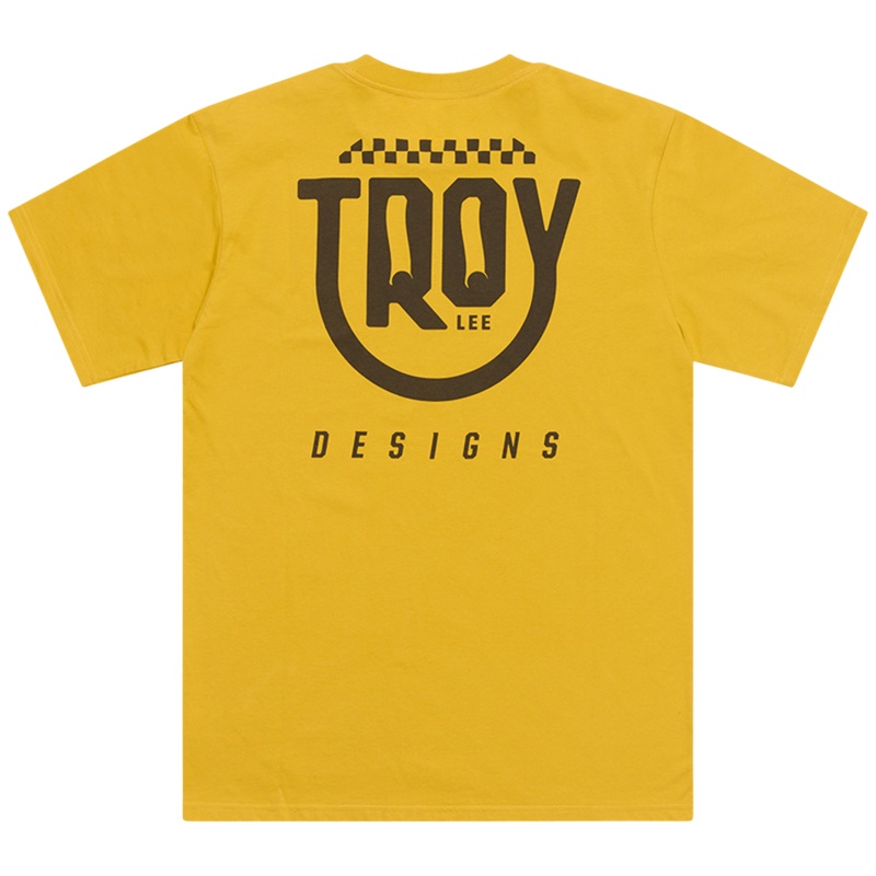 SHORT SLEEVE TEE SMILEY GOLD