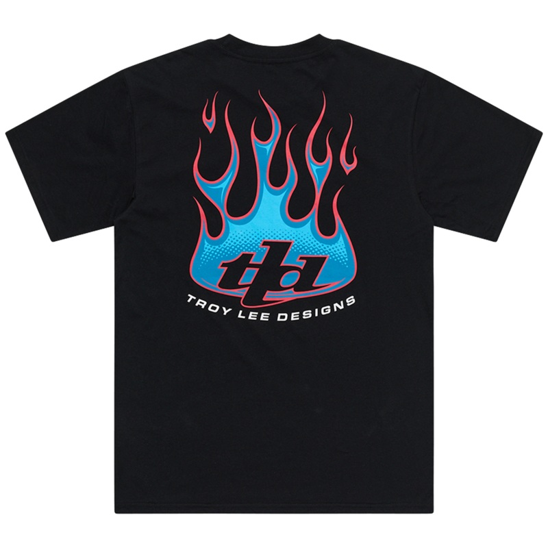 SHORT SLEEVE TEE TORCHED BLACK