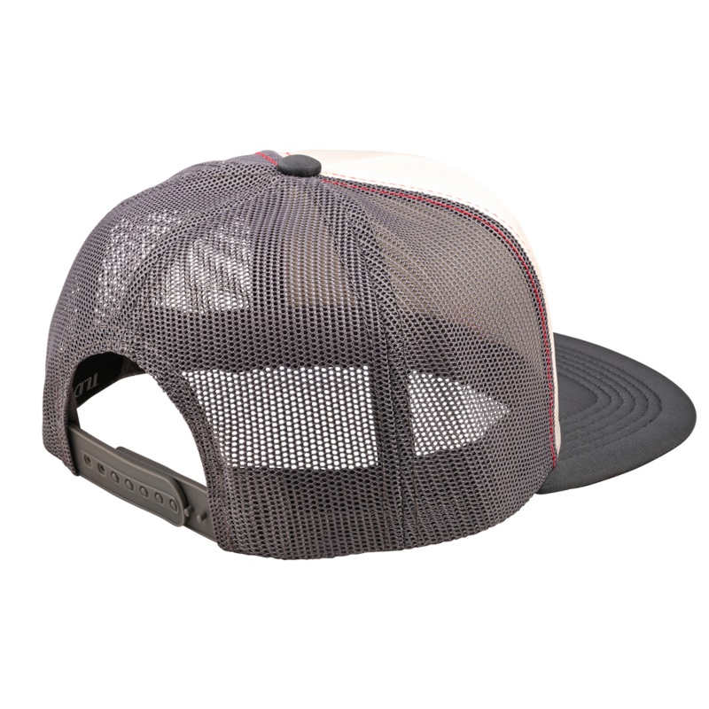 TRUCKER SNAPBACK PEACE OUT VINTAGE WHITE / CARBON