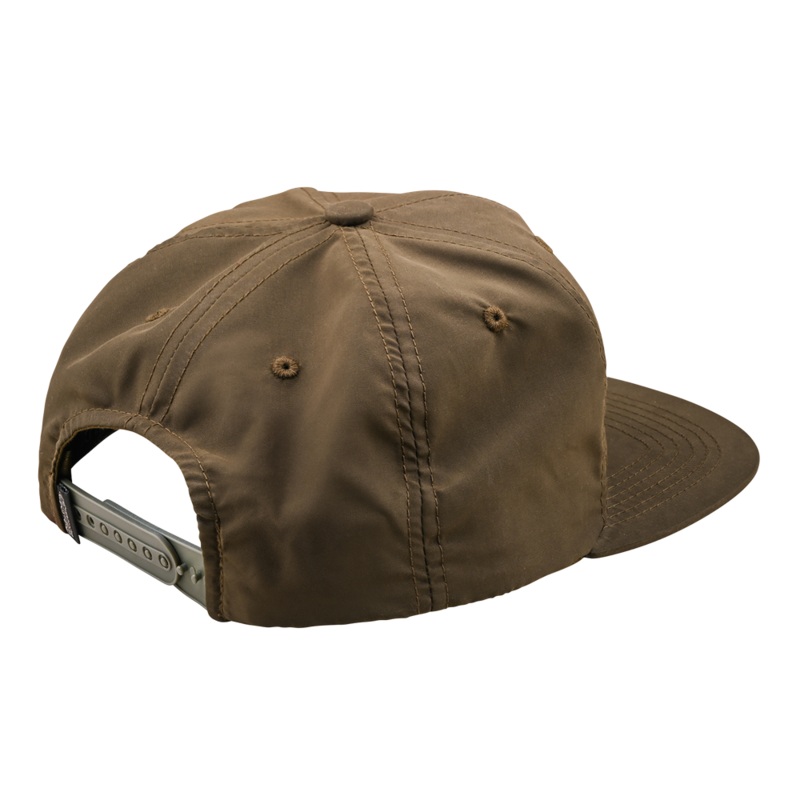 UNSTRUCTURED SNAPBACK SIGNATURE OLIVE CANVAS