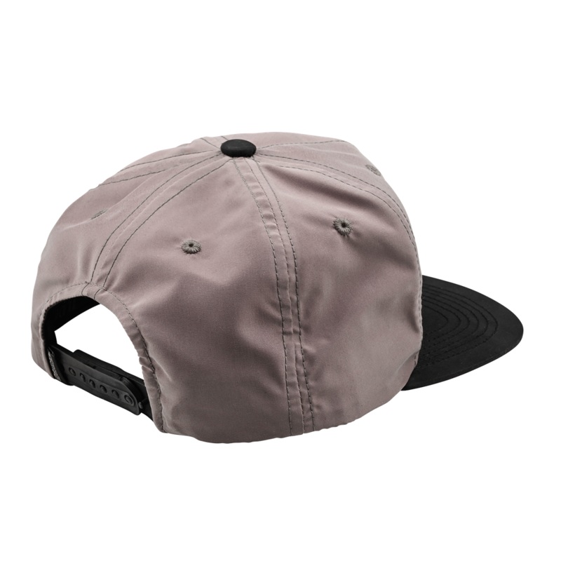UNSTRUCTURED SNAPBACK SMILEY GRAVEL / CARBON