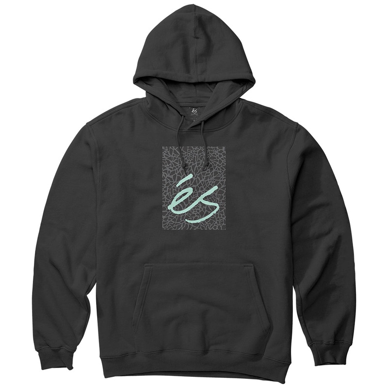ES ELEPHANT BLOCK HOODIE [BLACK]